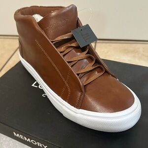 London Fog Men's Tan High-Top Sneakers